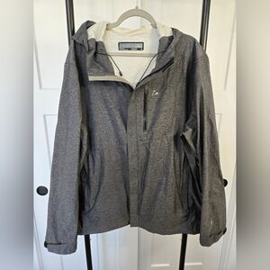 Paradox Outdoor Rain Jacket Mens XL Grey / Black